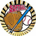 Sunburst Hologram Mylar Insert - 2" Softball